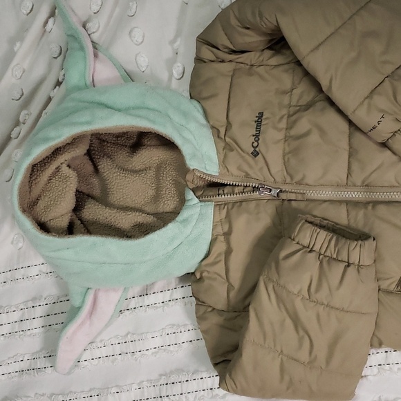 Columbia star wars the Mandalorian the child jacket toddler size 4 - Picture 5 of 15